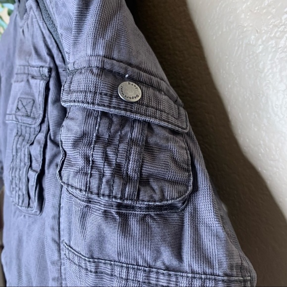 H&M: Grey Woven Jacket - Picture 3 of 9